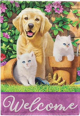 *EB Garden Flag - Garden Pals