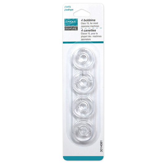Unique Bobbins Japanese Plastic 4pk 3014081