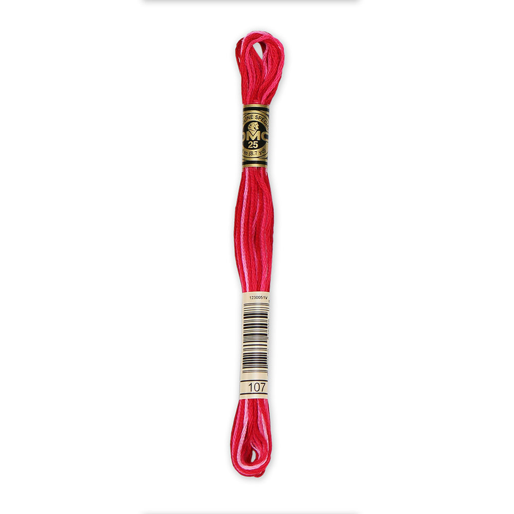 DMC 107 Fuschia Varigated