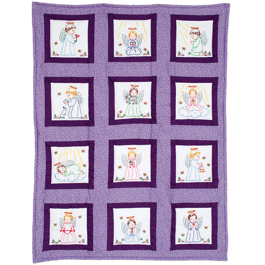 9" Theme Quilt Blocks - Precious Angels 913