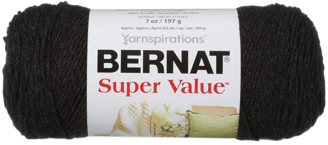 Bernat Super Value 197g - Dark Grey 53042