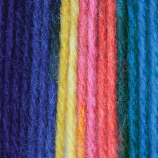 Bernat Super Value Stripes 142g - Candy Store Stripes 73006