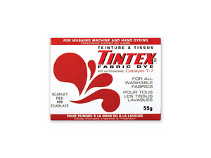 Tintex Fabric Dye - Scarlet Red TX100-23