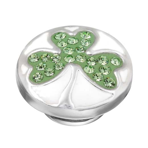 JewelPop - Ivory Shamrock Sparkle