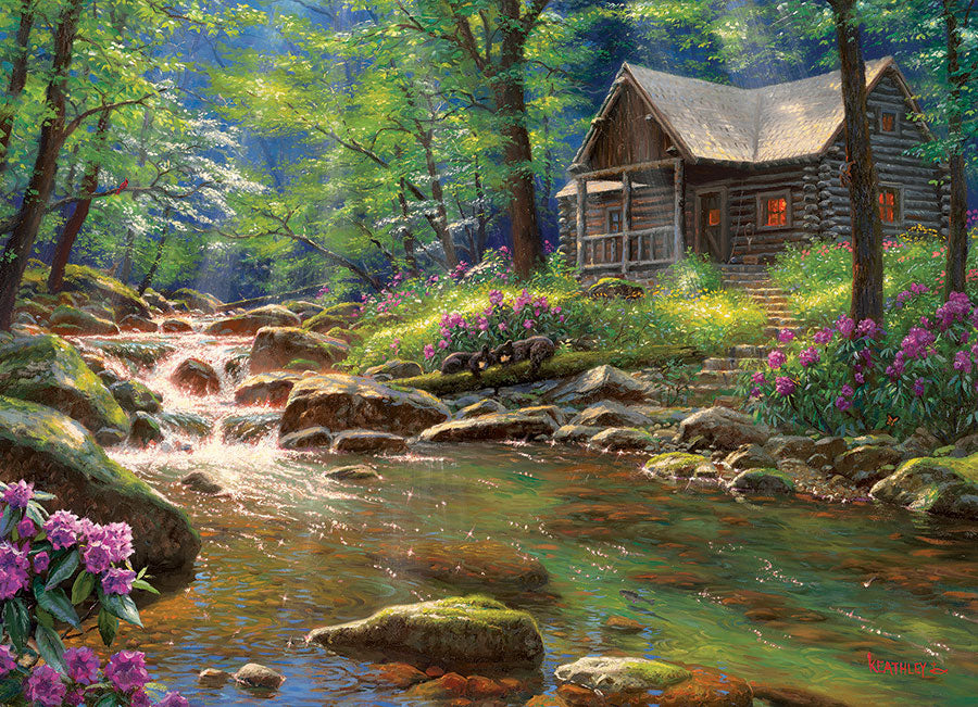 Puzzle 1000pc - Fishing Cabin 80313