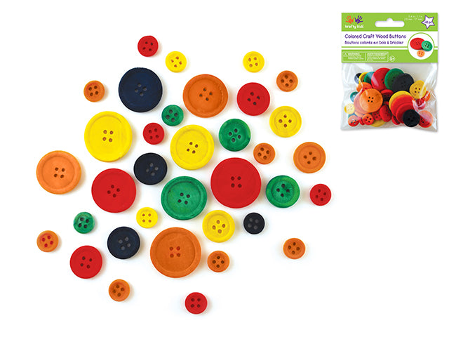 Craft Buttons 40pk