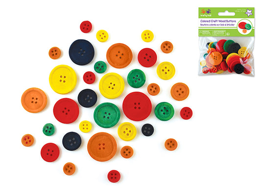 Craft Buttons 40pk