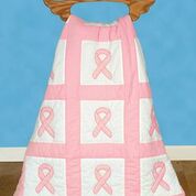 9" Quilt Block - Ribbon