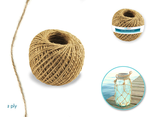 MC Natural Jute Cord 80g 2ply