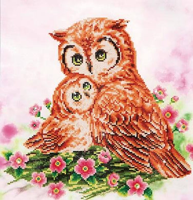 Diamond Dotz - Mother & Baby Owl DD7.004