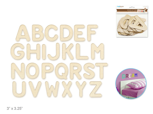 Wood Letters - 3