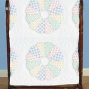 18" Quilt Block - Dresdon Circle