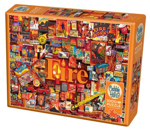 Puzzle 1000pc - Fire 80173