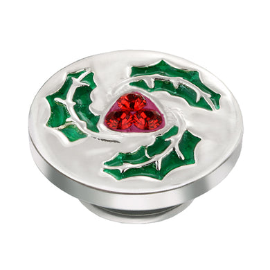 *JewelPop - Deck The Halls Enamel & Swarovski Crystals