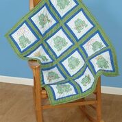 9" Theme Quilt Blocks Frogs