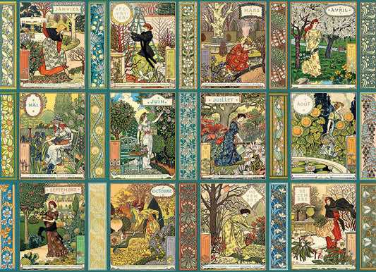 Puzzle 1000pc - Jardiniere: A Gardener's Calendar