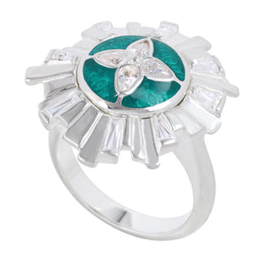 Kameleon - Art Deco Ring 8