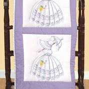 18" Quilt Block - Parasol Lady