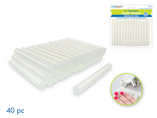 MC Glue Sticks Regular 11mm 4" 40pc