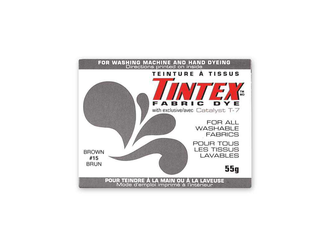 Tintex Fabric Dye - Brown TX100-15