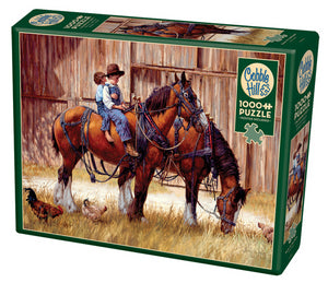 Puzzle 1000pc - Back To The Barn 80155